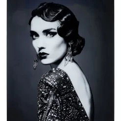 KARE Design Bild Glas Beauty Lady 120X150Cm- Bilder