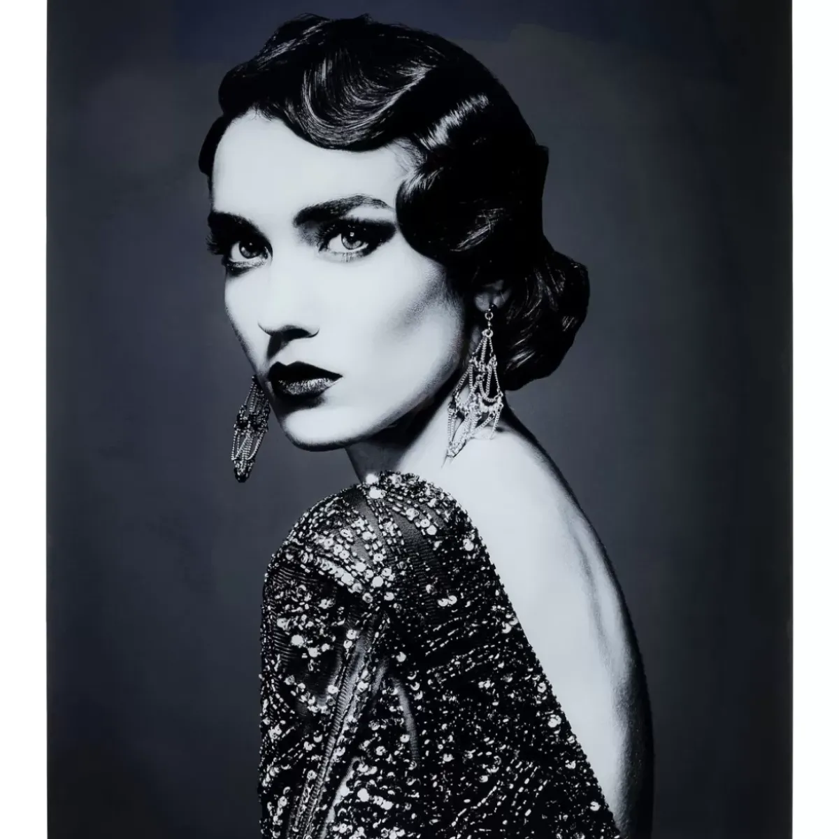 KARE Design Bild Glas Beauty Lady 120X150Cm- Bilder