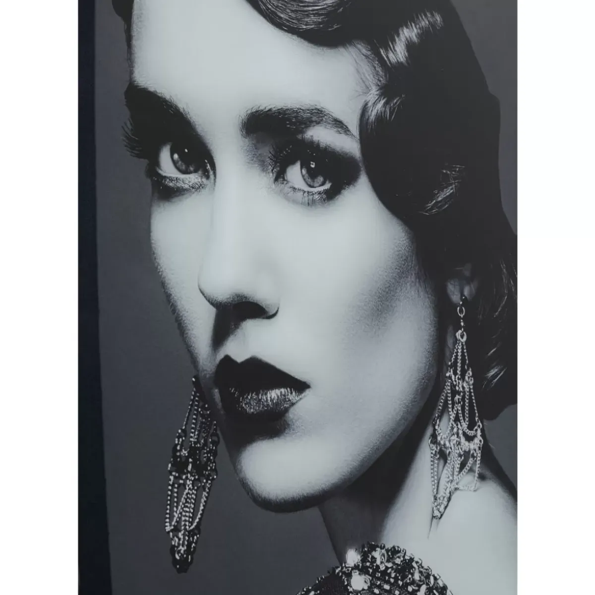 KARE Design Bild Glas Beauty Lady 120X150Cm- Bilder