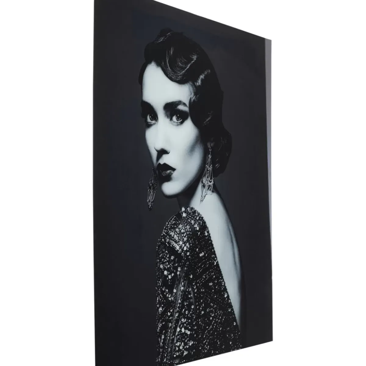 KARE Design Bild Glas Beauty Lady 120X150Cm- Bilder