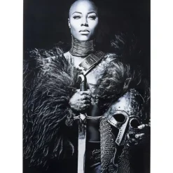 KARE Design Bild Glas Lady Knight 100X150Cm- Bilder