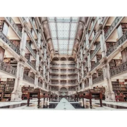 KARE Design Bild Glas Library 150X100Cm- Bilder