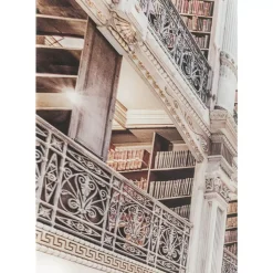 KARE Design Bild Glas Library 150X100Cm- Bilder