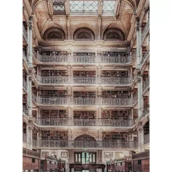 KARE Design Bild Glas Library 150X100Cm- Bilder