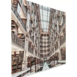 KARE Design Bild Glas Library 150X100Cm- Bilder