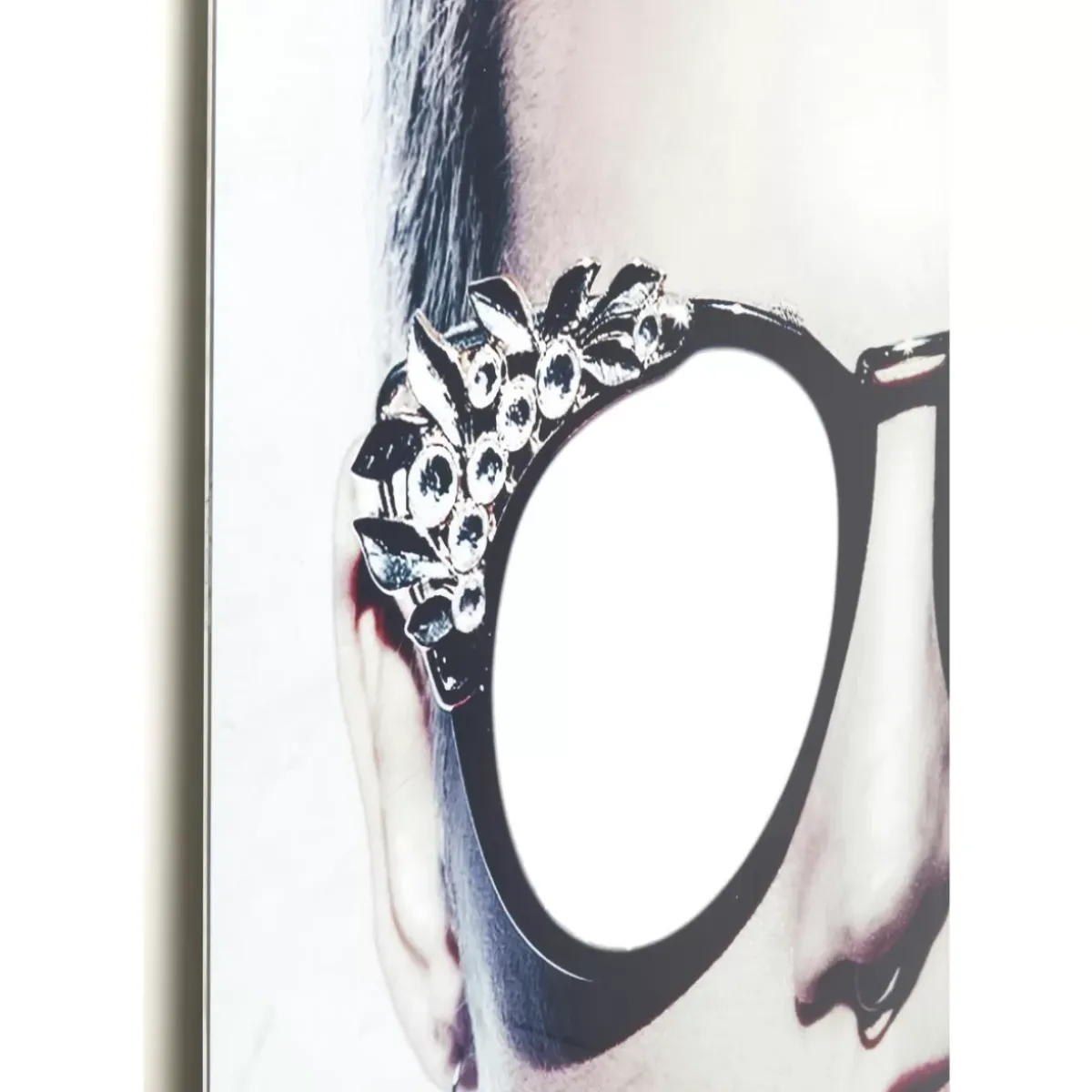 KARE Design Bild Glas Metallic Girlie 120X120Cm- Bilder