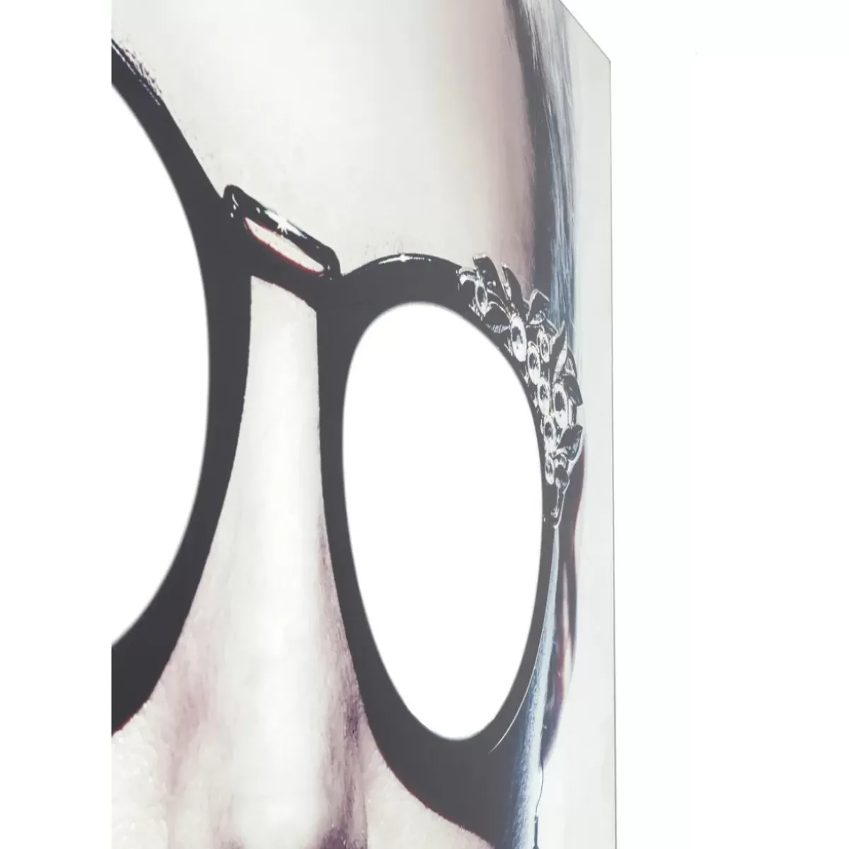 KARE Design Bild Glas Metallic Girlie 120X120Cm- Bilder