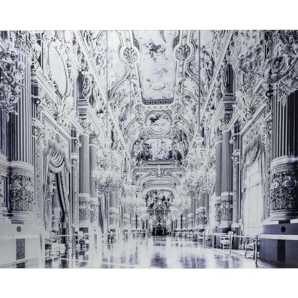 KARE Design Bild Glas Metallic Versailles 180X120Cm- Bilder