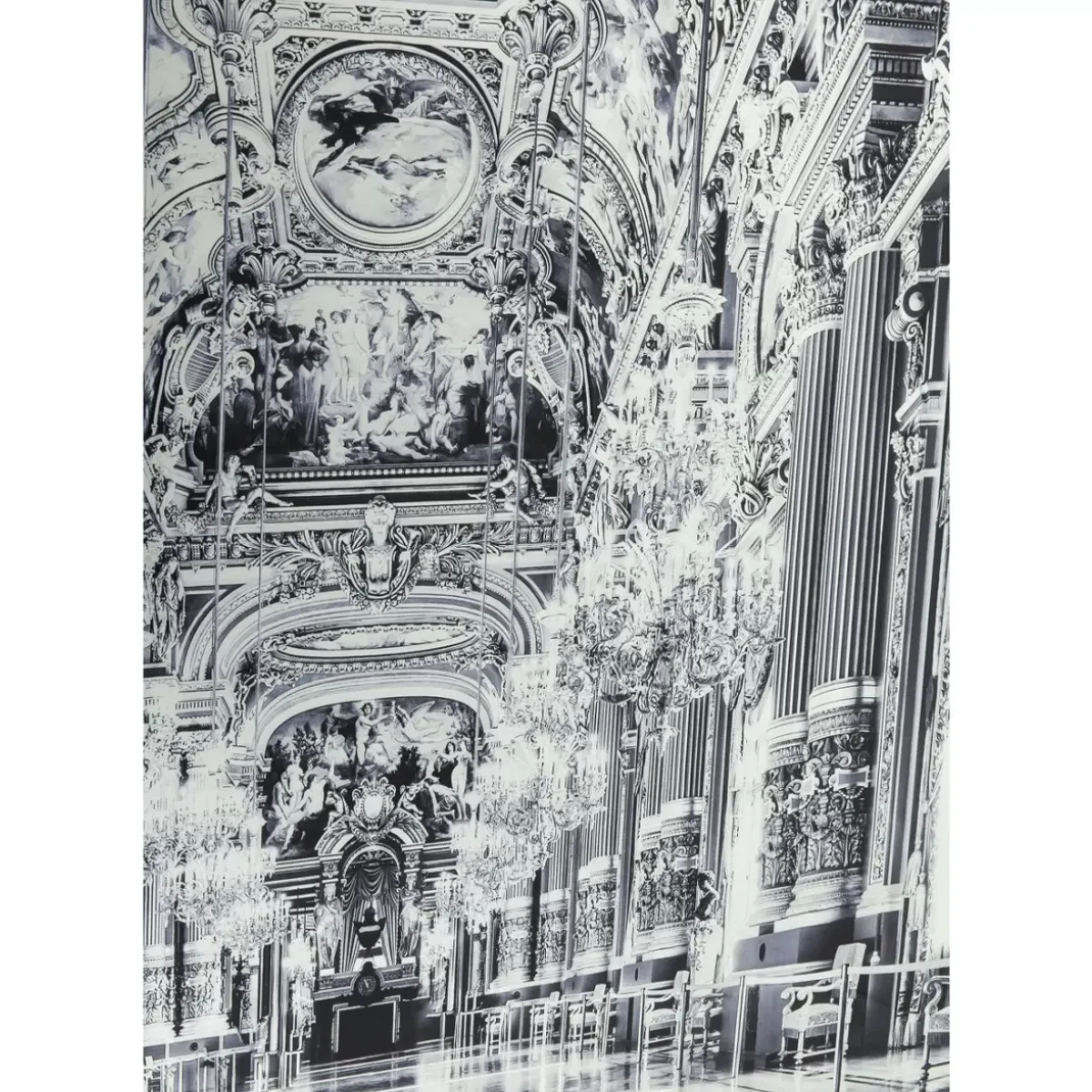 KARE Design Bild Glas Metallic Versailles 180X120Cm- Bilder