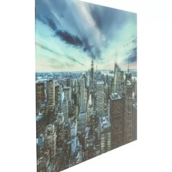 KARE Design Bild Glas New York Sunset 120X160Cm- Bilder