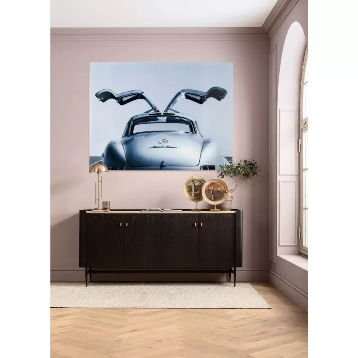 KARE Design Bild Glas Oldtimer Back 160X120Cm- Bilder