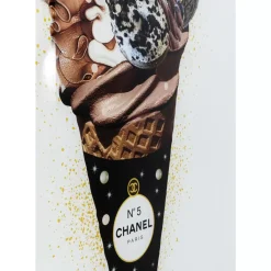 KARE Design Bild Glas Rich Ice Cream 60X80- Bilder