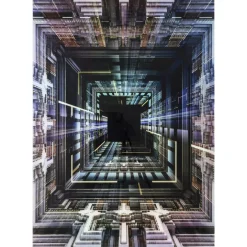 KARE Design Bild Glas Science Fiction 120X180Cm- Bilder