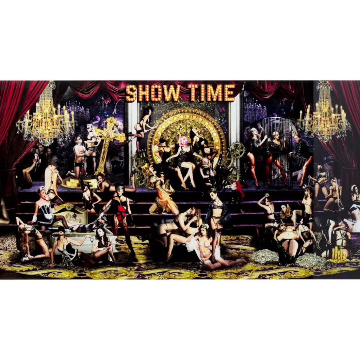 KARE Design Bild Glas Showtime 180X90Cm- Bilder