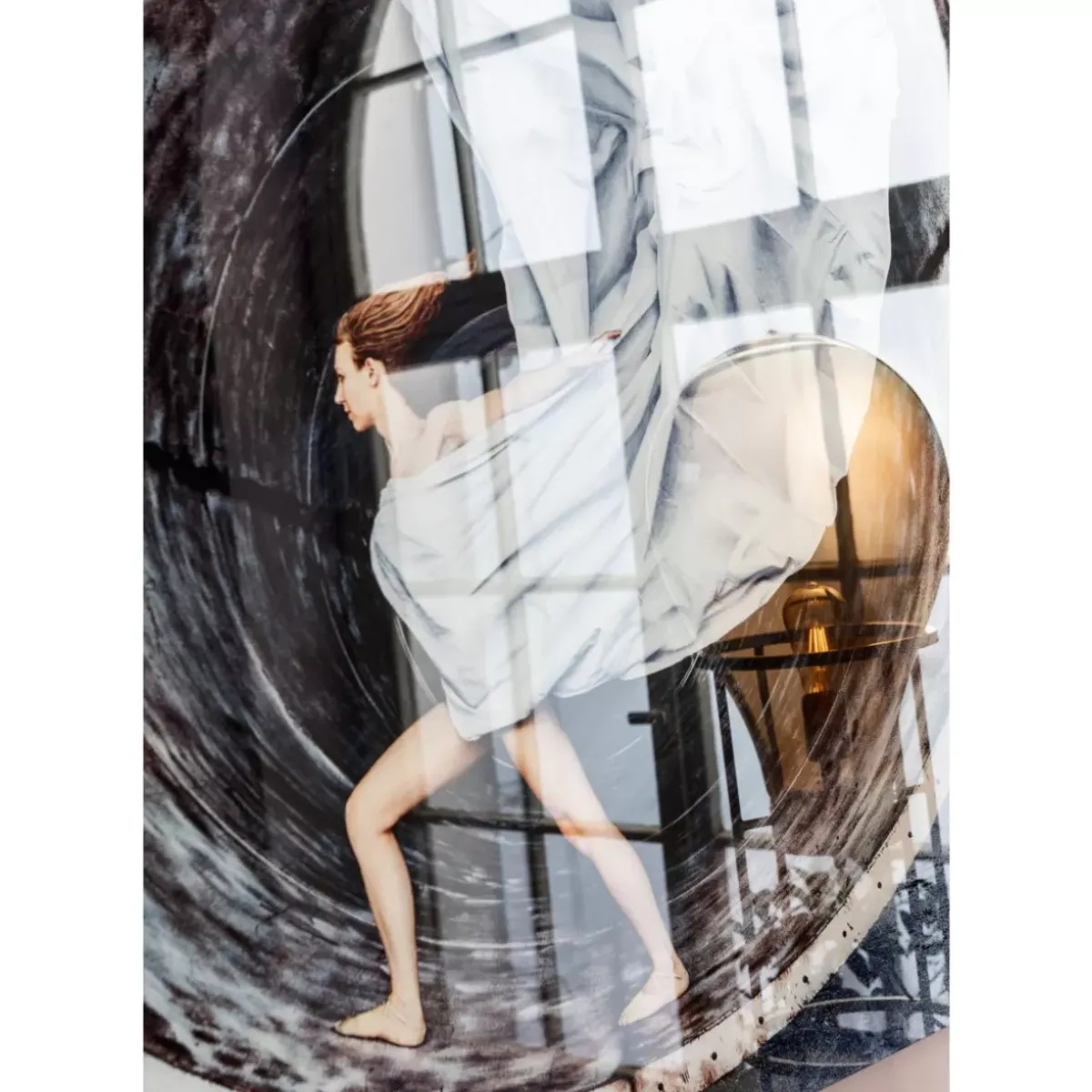 KARE Design Bild Glas Time Traveller 120X180- Bilder