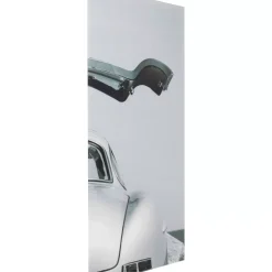 KARE Design Bild Glas Triptychon Oldtimer Back 240X160Cm- Bilder