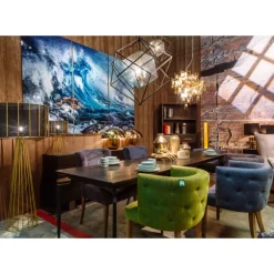 KARE Design Bild Glas Triptychon Wave 240X160Cm (3/Set)- Bilder