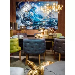 KARE Design Bild Glas Triptychon Wave 240X160Cm (3/Set)- Bilder