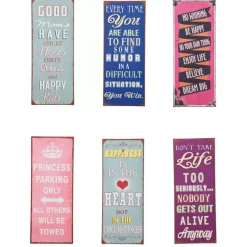 KARE Design Bild Iron Slogan 76X31Cm Sortiert- Bilder