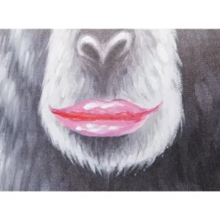 KARE Design Bild Touched Carnival Monkey 70X70Cm- Bilder