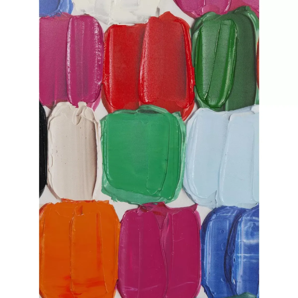 KARE Design Bild Touched Colorful Dots 140X200Cm- Bilder