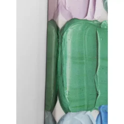 KARE Design Bild Touched Colorful Dots 140X200Cm- Bilder