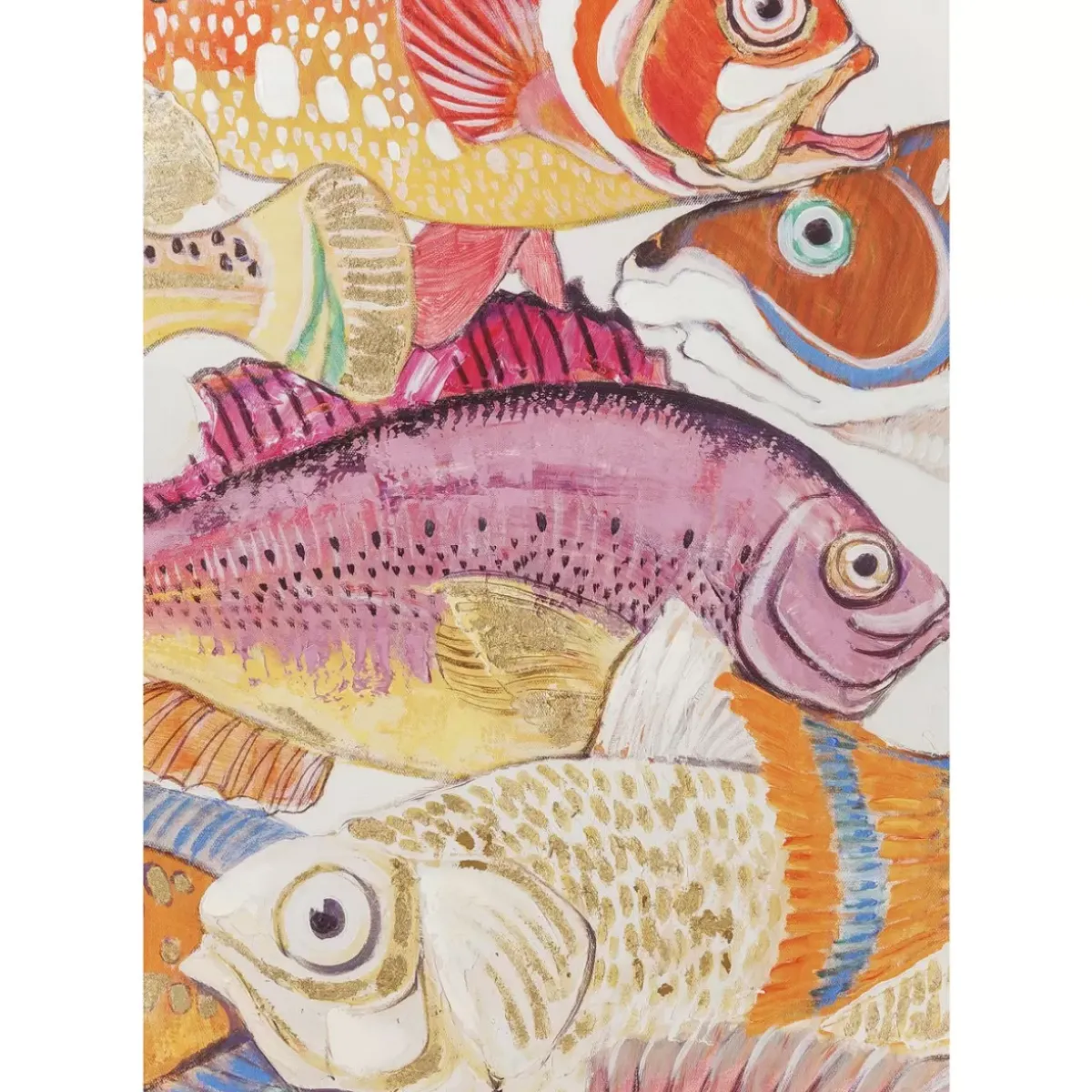 KARE Design Bild Touched Fish Meeting One 100X75Cm- Bilder