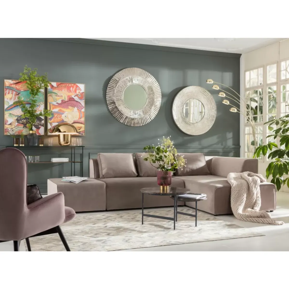 KARE Design Bild Touched Fish Meeting One 100X75Cm- Bilder