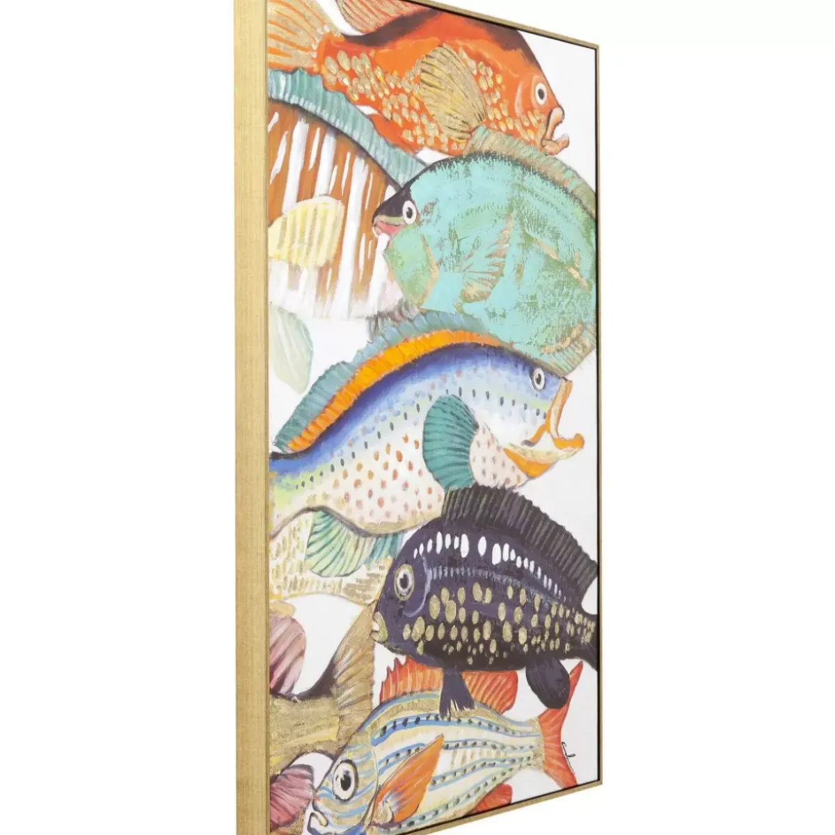 KARE Design Bild Touched Fish Meeting Two 100X75Cm- Bilder