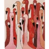 KARE Design Bild Touched Flamingo Meeting 120X90Cm- Bilder
