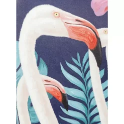KARE Design Bild Touched Flamingo Road Schwarz 122X92Cm- Bilder