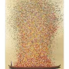 KARE Design Bild Touched Flower Boat Gold Rot 80X100Cm- Bilder