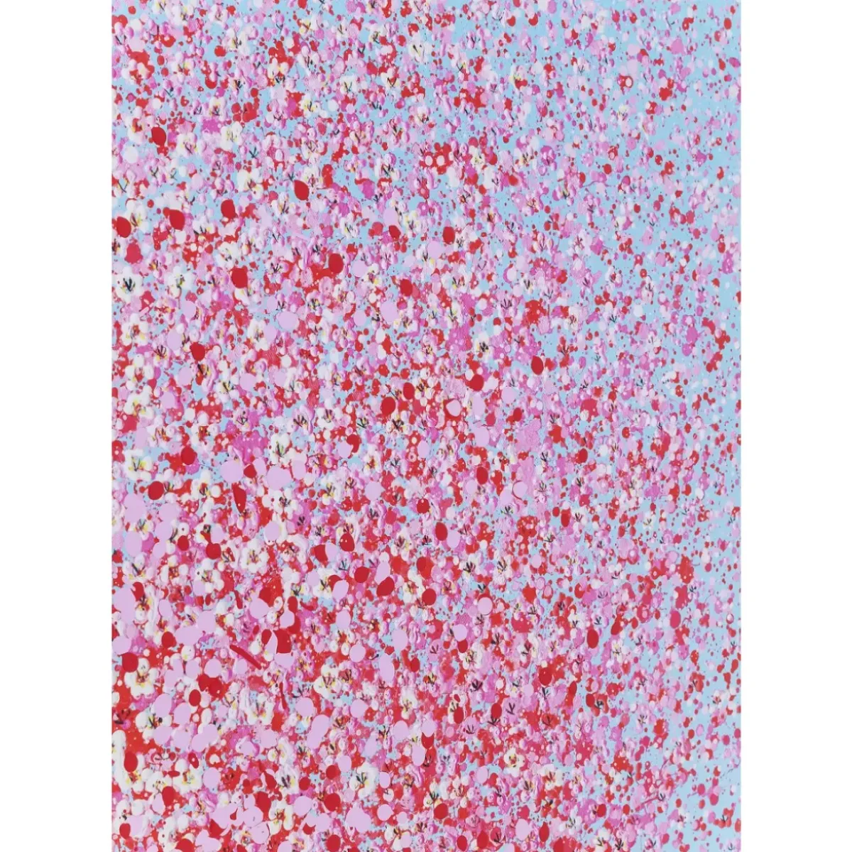 KARE Design Bild Touched Flower Boat Blau Pink 80X100Cm- Bilder