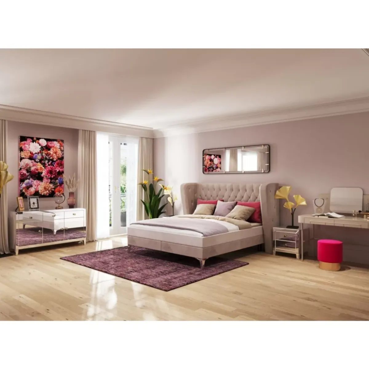 KARE Design Bild Touched Flower Bouquet 120X90- Bilder