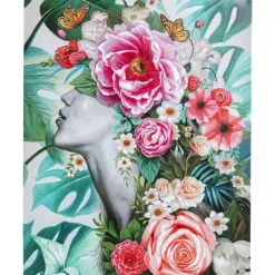 KARE Design Bild Touched Flower Lady 120X90- Bilder