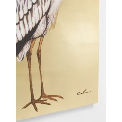 KARE Design Bild Touched Heron Right 70X50Cm- Bilder