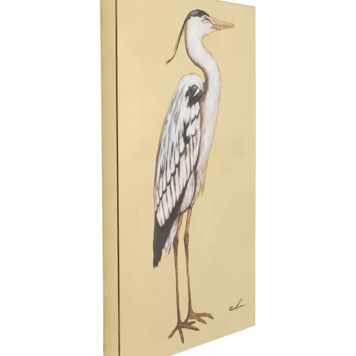 KARE Design Bild Touched Heron Right 70X50Cm- Bilder