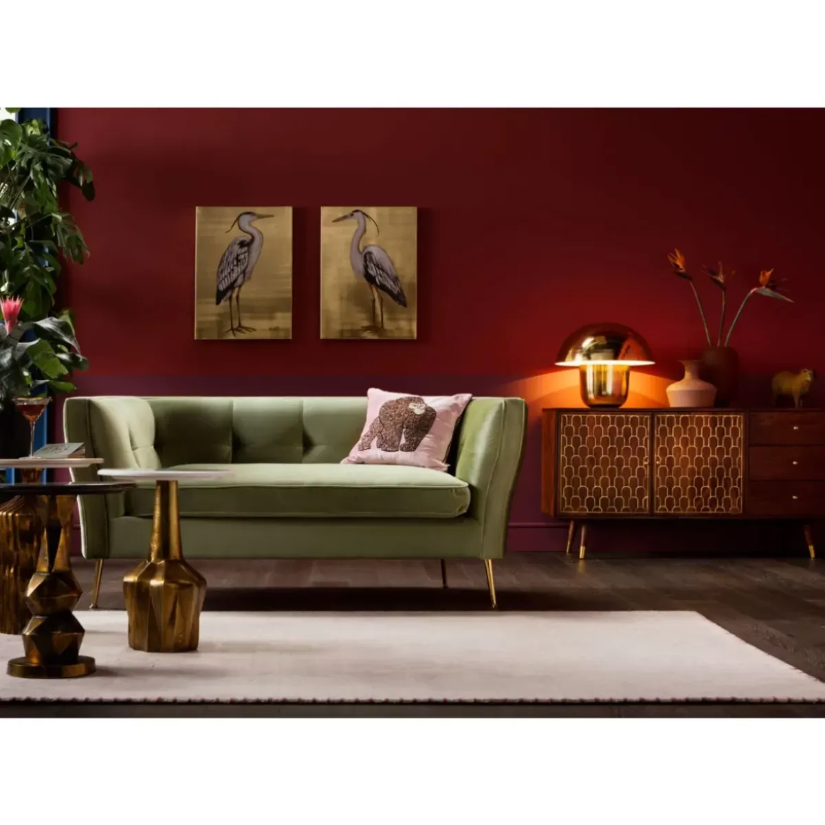 KARE Design Bild Touched Heron Right 70X50Cm- Bilder