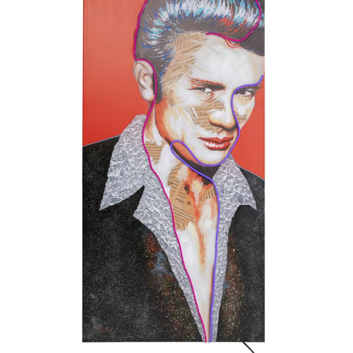 KARE Design Bild Touched Idol James Neon 160X80- Bilder