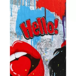 KARE Design Bild Touched Show Monkey 120X90- Bilder