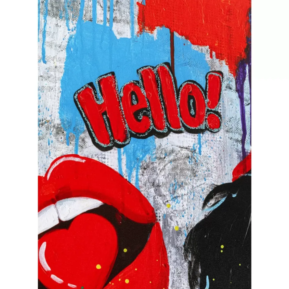 KARE Design Bild Touched Show Monkey 120X90- Bilder