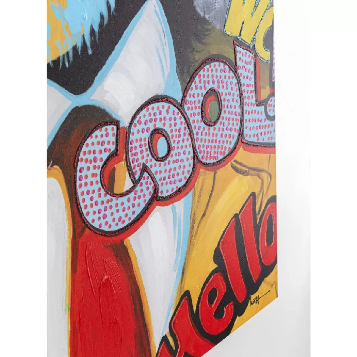 KARE Design Bild Touched Show Monkey 120X90- Bilder