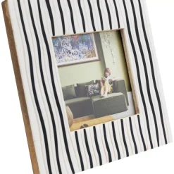 KARE Design Bilderrahmen Black Stripes 17X17Cm- Deko & Geschenkartikel