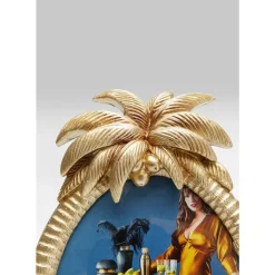 KARE Design Bilderrahmen Climbing Monkey Gold 17X26Cm- Deko & Geschenkartikel