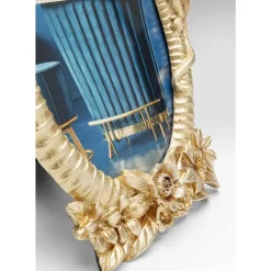 KARE Design Bilderrahmen Climbing Monkey Gold 17X26Cm- Deko & Geschenkartikel