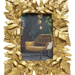KARE Design Bilderrahmen Gold Leaves- Deko & Geschenkartikel