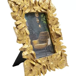 KARE Design Bilderrahmen Gold Leaves- Deko & Geschenkartikel