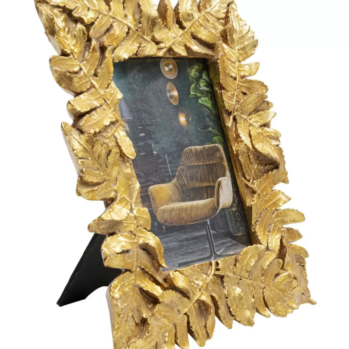 KARE Design Bilderrahmen Gold Leaves- Deko & Geschenkartikel