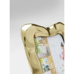 KARE Design Bilderrahmen Jade Swing Gold 21X26Cm- Deko & Geschenkartikel