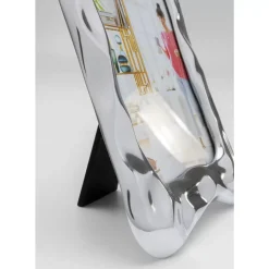 KARE Design Bilderrahmen Jade Swing Silber 13X18Cm- Deko & Geschenkartikel
